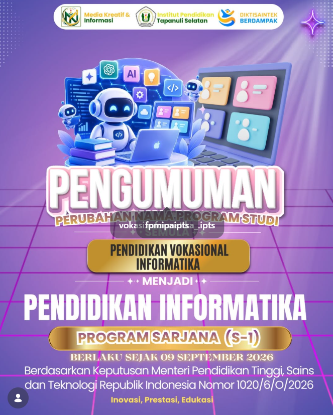 Perubahan Nama VIF menjadi IF