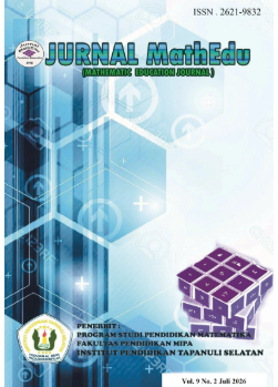 JURNAL MathEdu (Mathematic Education Journal)